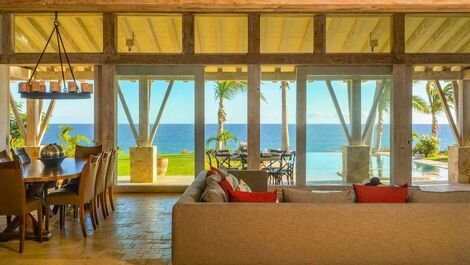 Cab023 - Hermosa villa frente al mar con piscina en Los Cabos