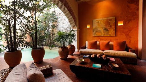 Car035 - 3 bedroom villa with beautiful sea view in Cartagena