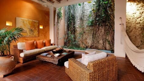 Car035 - Villa de 3 dormitorios con hermosa vista al mar en Cartagena