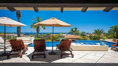 Cab005 - Hermosa Villa con piscina en Los Cabos