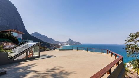 Rio053 - Villa de 5 andares com incrível vista no Joá
