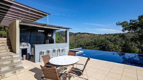 Ita001 - Beautiful house with incredible views in Itaipava