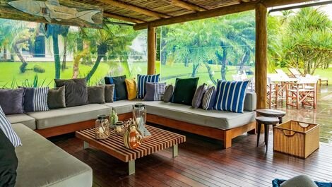 Ang003 - Luxury house on the seafront in Ilha Grande