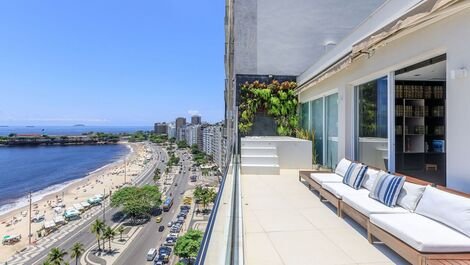 Rio008 - Penthouse de lujo con vista al mar en Copacabana