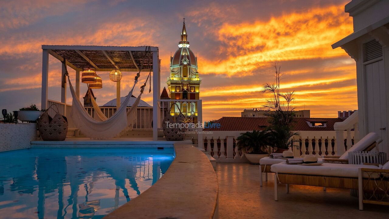 Casa para alquiler de vacaciones em Cartagena de Indias (Centro Histórico)