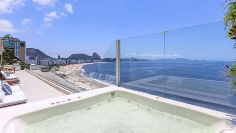 Rio008 - Penthouse de lujo con vista al mar en Copacabana