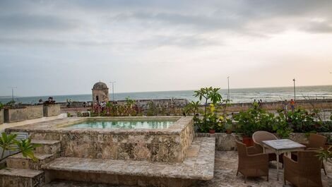 Car113 - Beautiful 3 bedroom villa with sea view in Cartagena