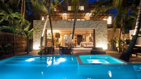 Tul034 - Magnificent house by the sea in Tulum