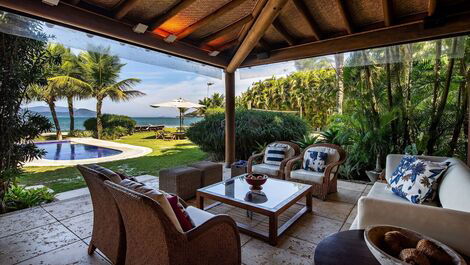 Ang027 - Casa de luxo em frente ao mar em Angra dos Reis