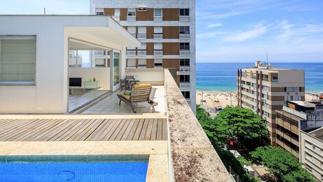 Rio040-3 Suites Penthouse in Leblon