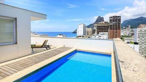 Rio040-3 Suites Penthouse in Leblon
