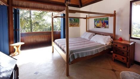 Bah165 - Casa de praia com 6 quartos em Itacaré