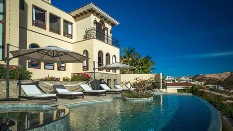 Cab008 - Villa luxuosa com vista para o mar em Los Cabos