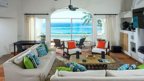 Cab007 - Hermosa villa de 5 dormitorios frente al mar en Los Cabos