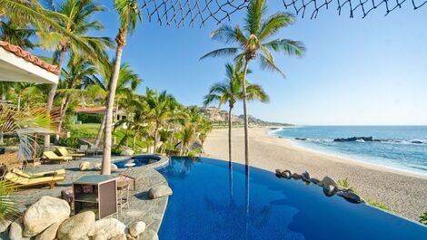 Cab011 - Beachfront villa with infinity pool in Los Cabos