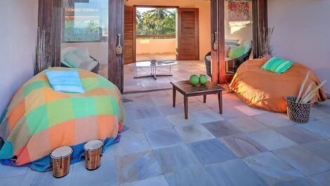 Bah440 - casa de playa de 6 dormitorios en Jandaira