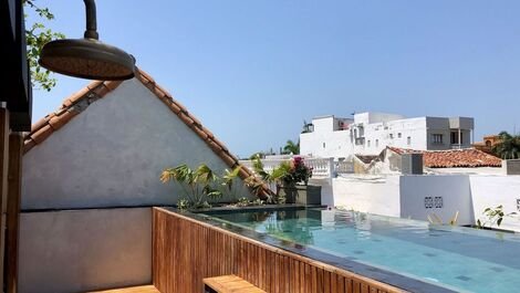 Car032 - Encantadora casa de 5 dormitorios con piscina en Cartagena