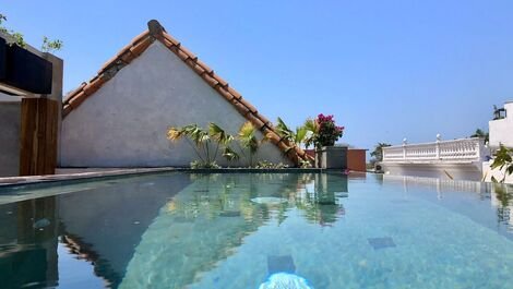 Car032 - Encantadora casa de 5 dormitorios con piscina en Cartagena