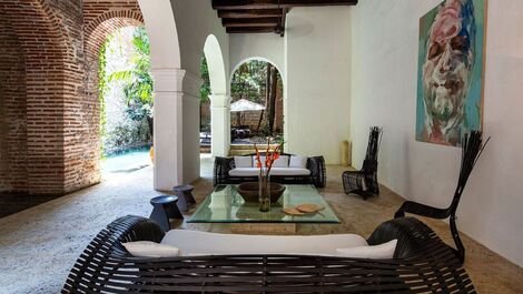 Car005 - Encantadora villa clásica en Cartagena