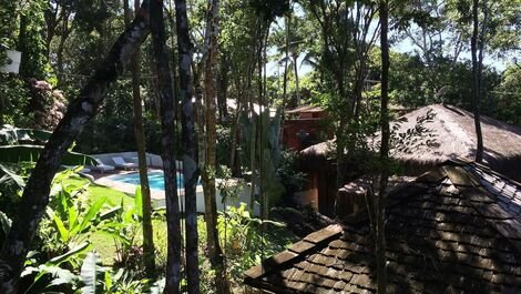 Bah852 - Tropical garden with 5 bungalows in Trancoso