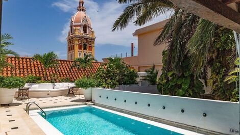 Car073 - Maravillosa casa colonial en la heroica Cartagena