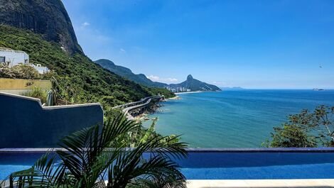 Rio012 - mansión de 6 dormitorios con piscina frente al mar