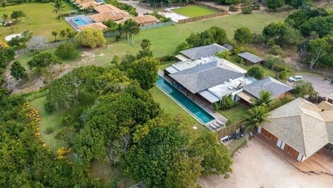 Bah026 - Hermosa casa de playa con piscina en Trancoso