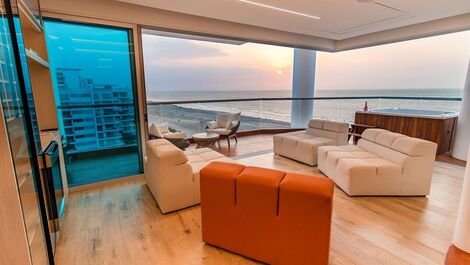 Car088 - Luxury Duplex Penthouse in Cartagena de Indias