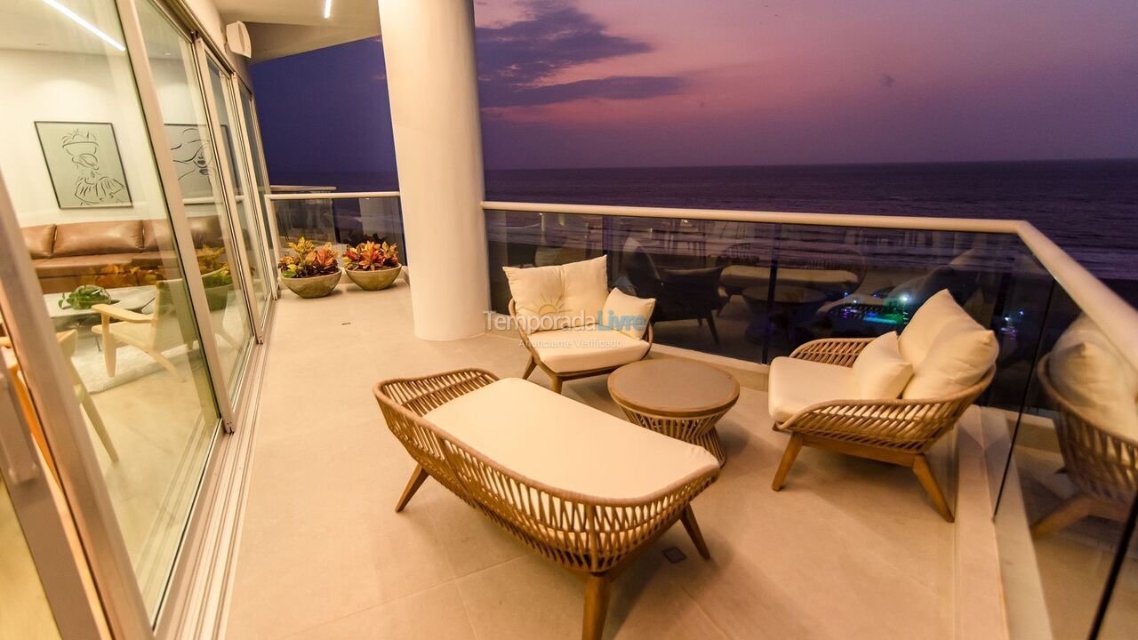 Apartamento para aluguel de temporada em Cartagena de Indias (La Boquilla)