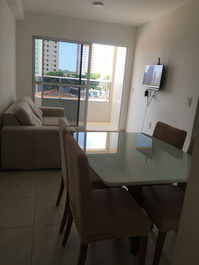 Apartment near the beach of Tambaú with swimming pool