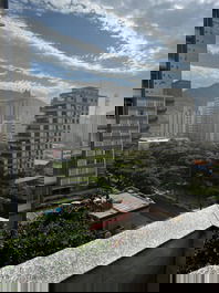 Vista panorâmica do apartamento 