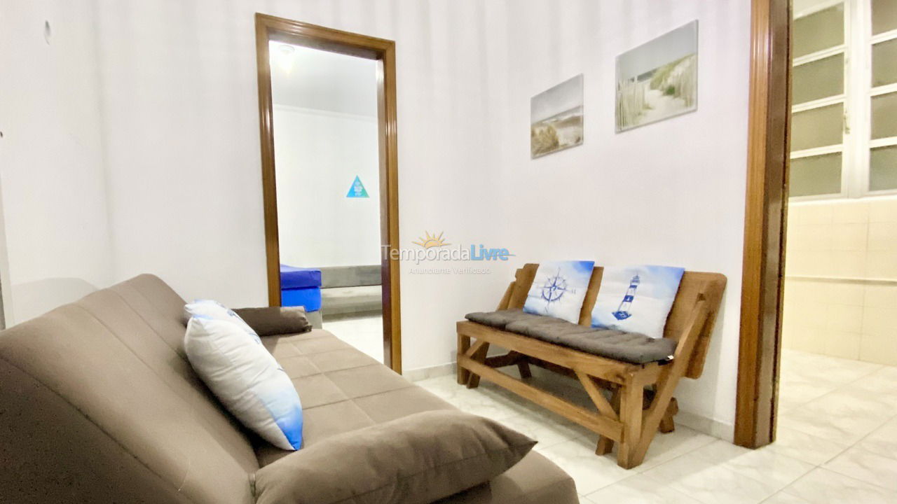 Apartment for vacation rental in Santos (José Menino)