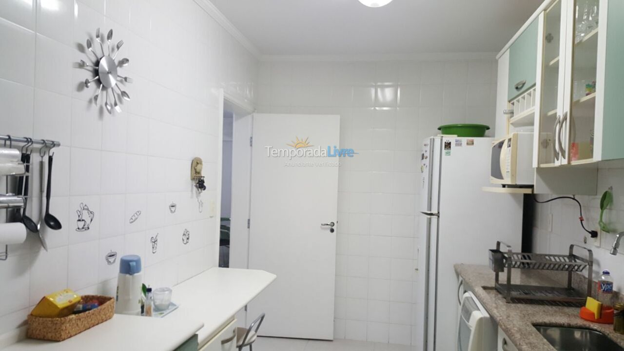 Apartamento para aluguel de temporada em Guarujá (Enseada)