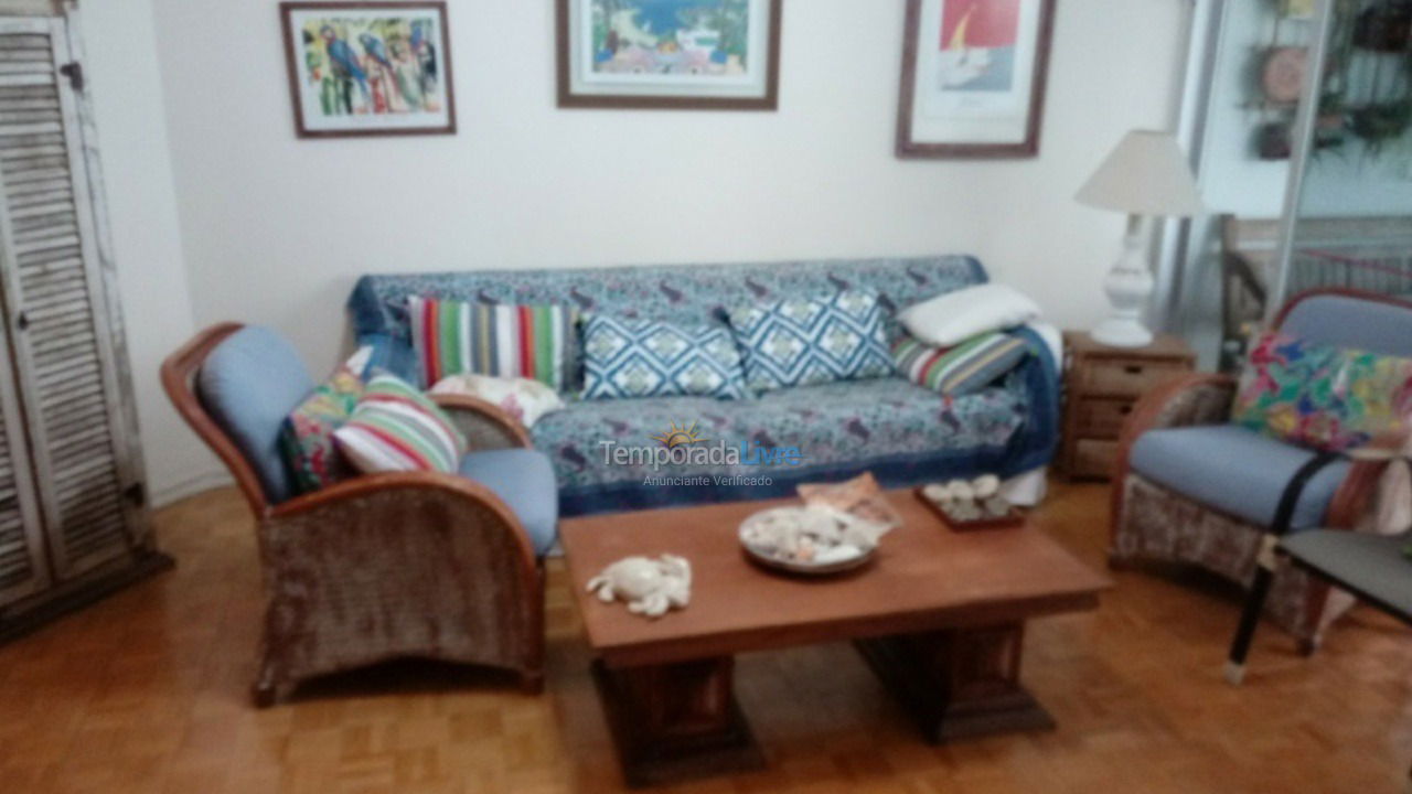 Apartamento para aluguel de temporada em Guarujá (Enseada)