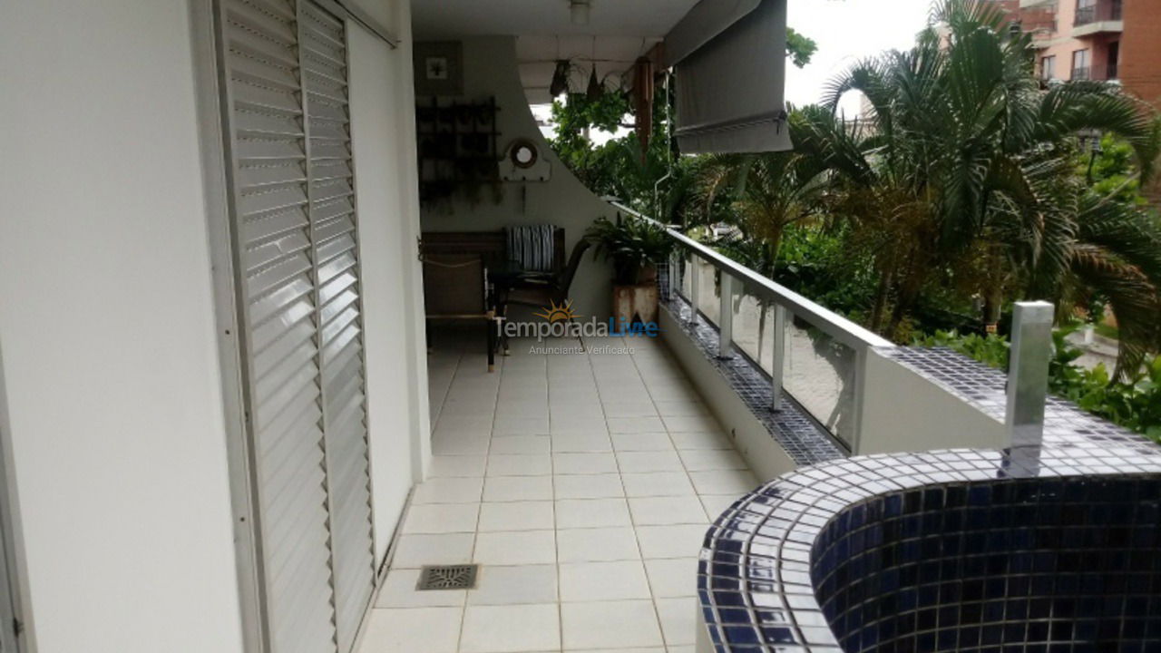 Apartamento para aluguel de temporada em Guarujá (Enseada)