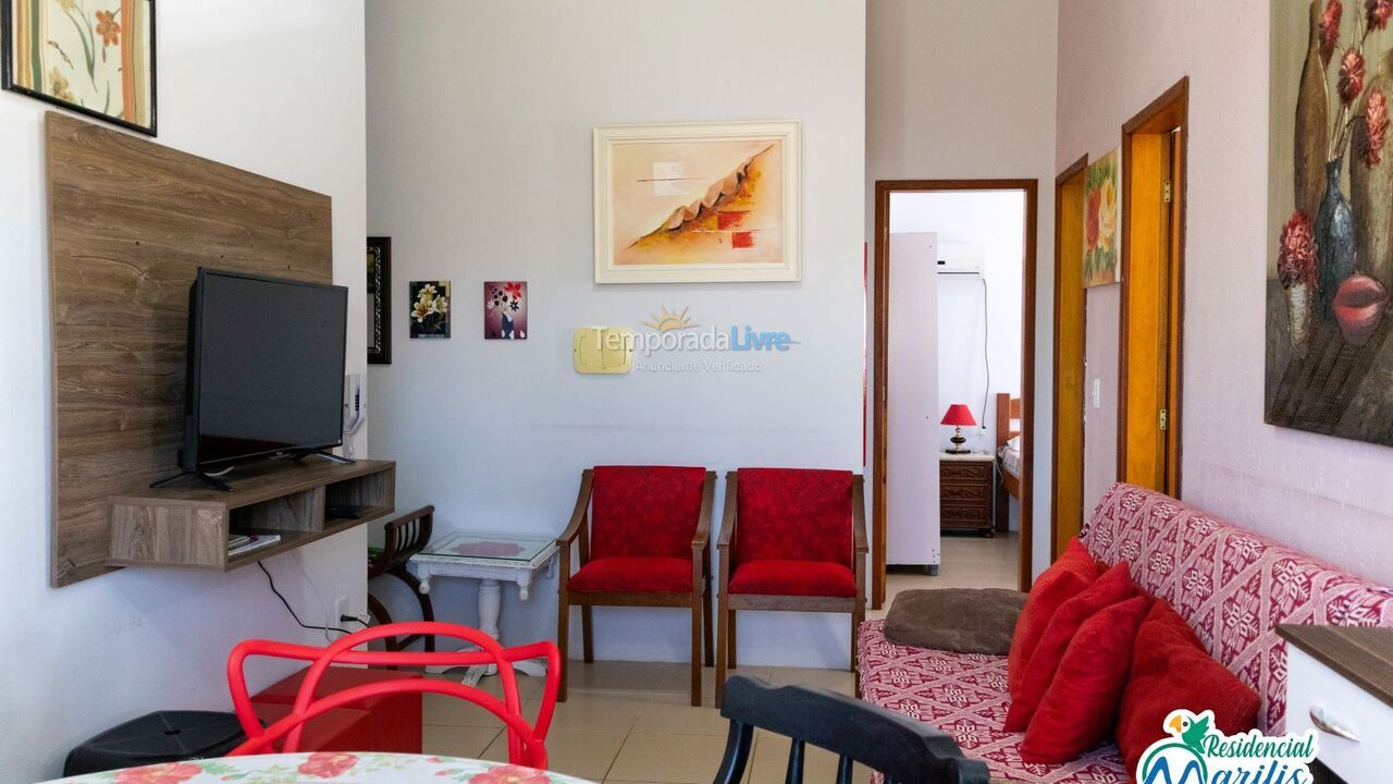 Apartamento para aluguel de temporada em Palhoça (Ponta do Papagaio)