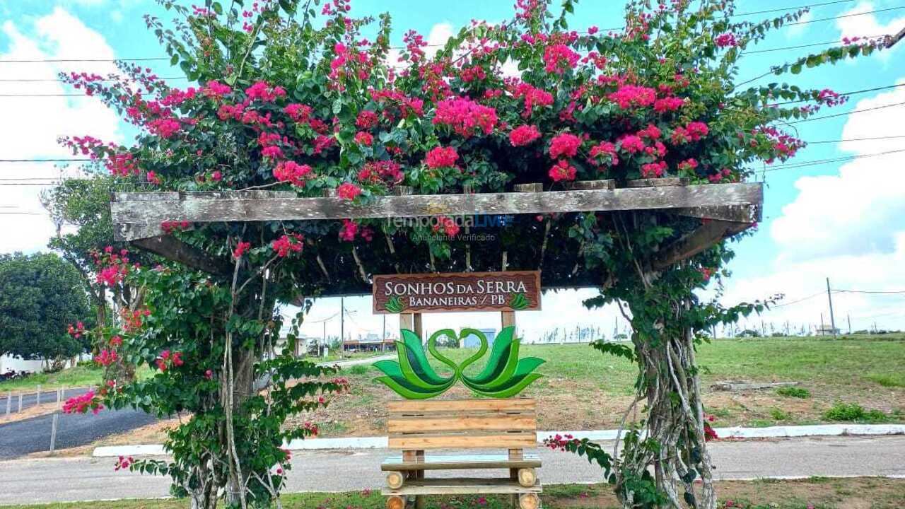 Apartment for vacation rental in Bananeiras (Chã de Lindolfo)