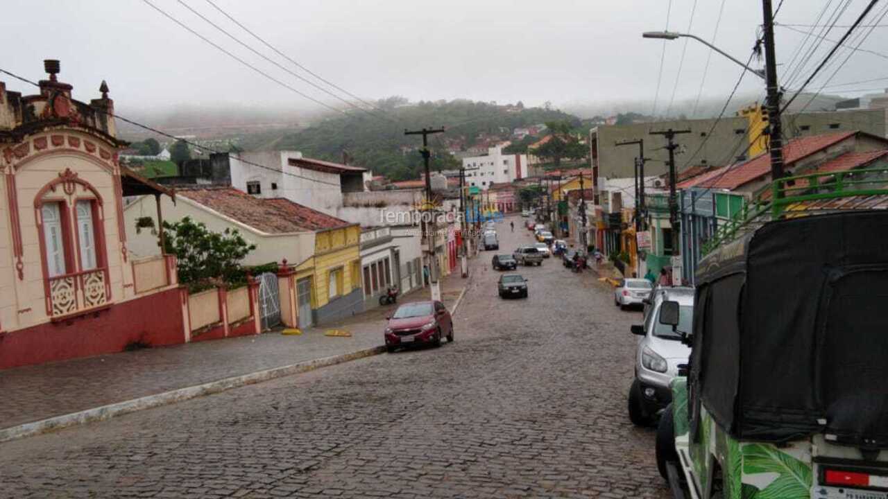 Apartment for vacation rental in Bananeiras (Chã de Lindolfo)