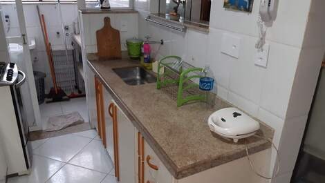 Apartment with 3 bedrooms, 100 meters from Praia do Forte - Cabo Frio