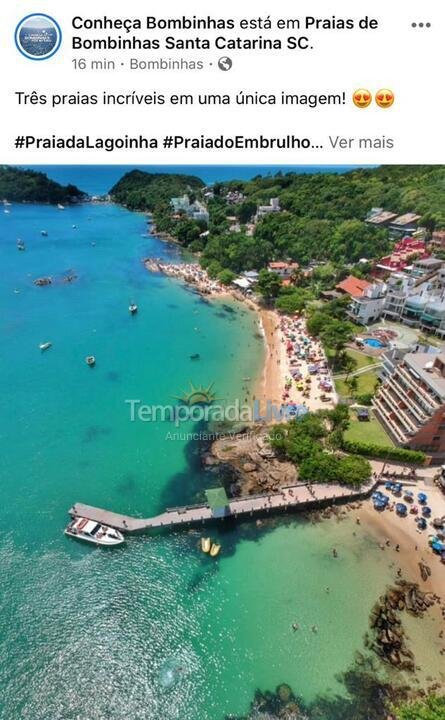 Apartment for vacation rental in Bombinhas (Praia da Lagoinha)