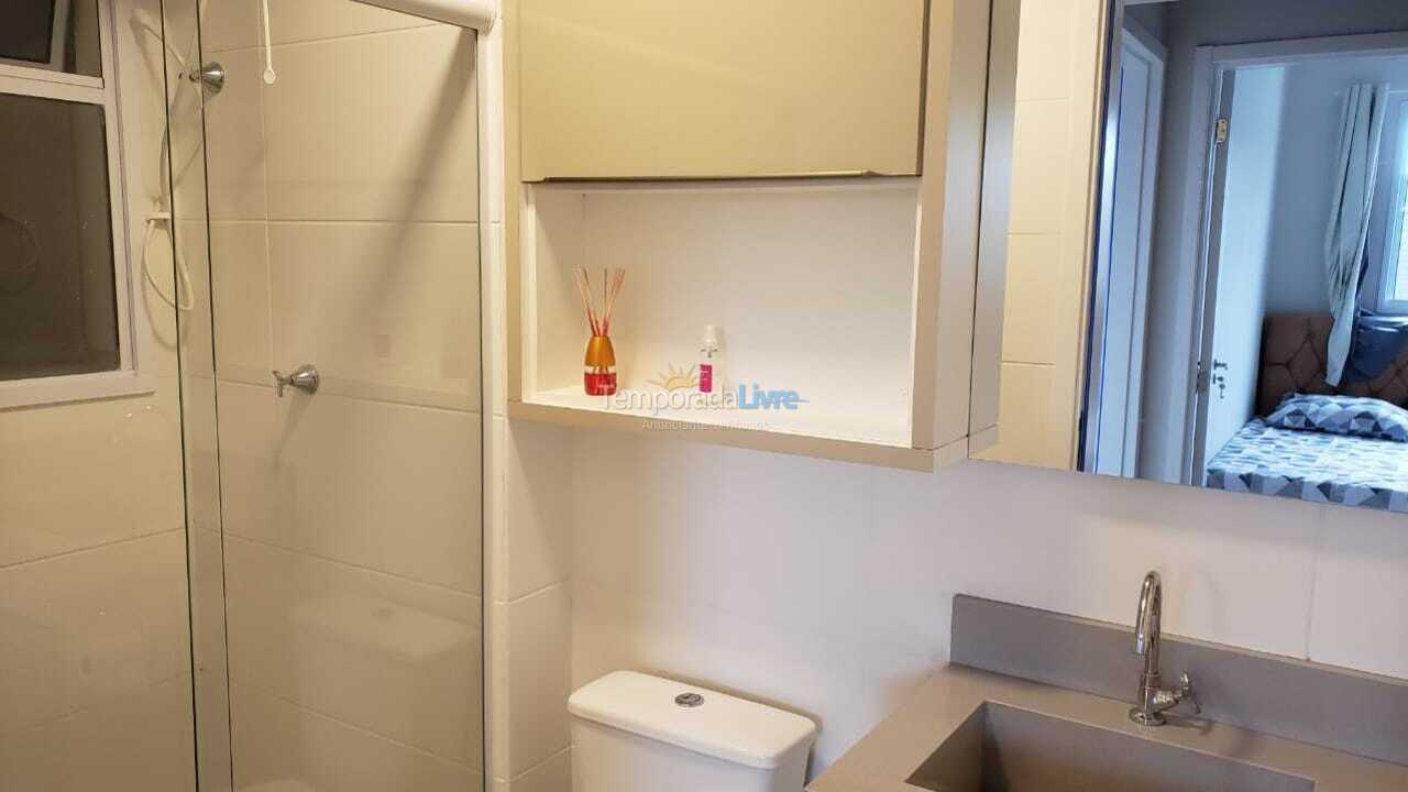 Apartamento para alquiler de vacaciones em Palhoça (Praia de Fora)