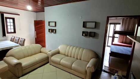 House with pool in Ubatuba, north coast of São Paulo.