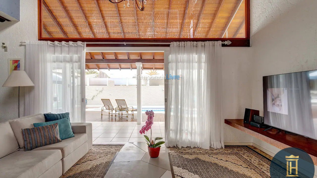 House for vacation rental in Florianopolis (Jurerê Internacional)