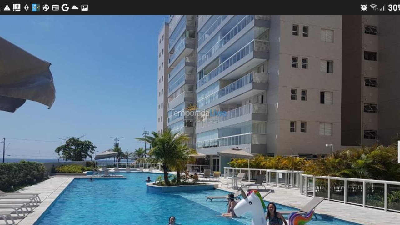 Apartment for vacation rental in Bertioga (Praia da Enseada)