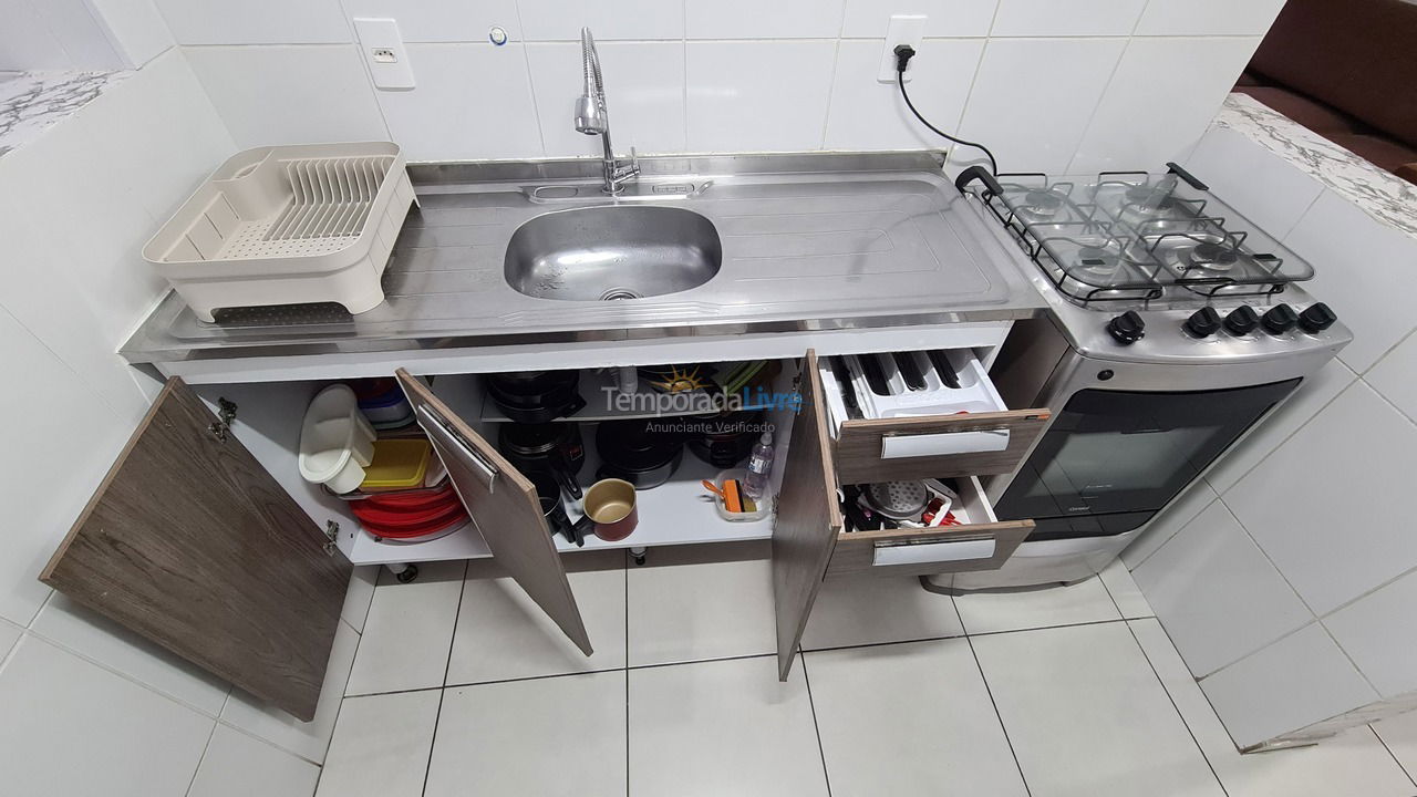 Apartment for vacation rental in Praia Grande (Guilhermina)