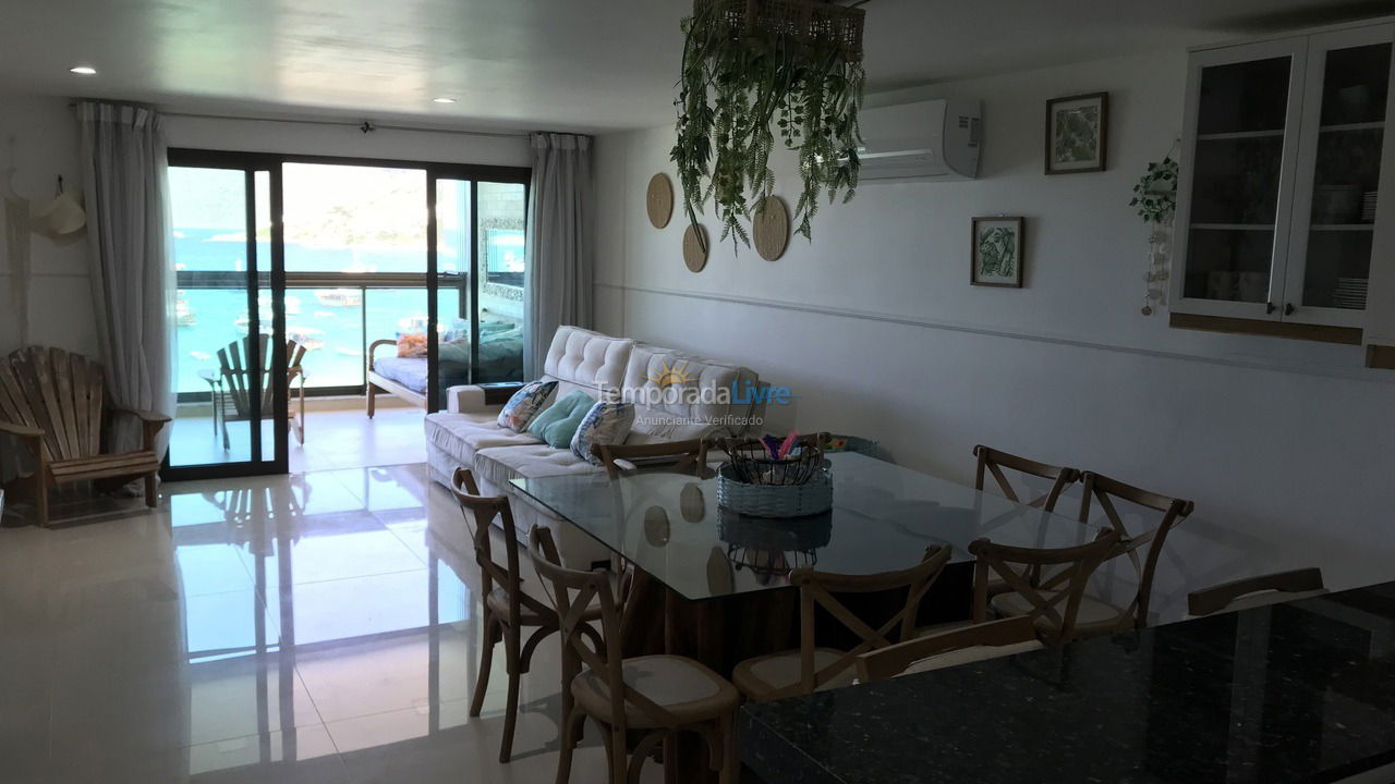 Apartamento para alquiler de vacaciones em Arraial do Cabo (Praia dos Anjos)