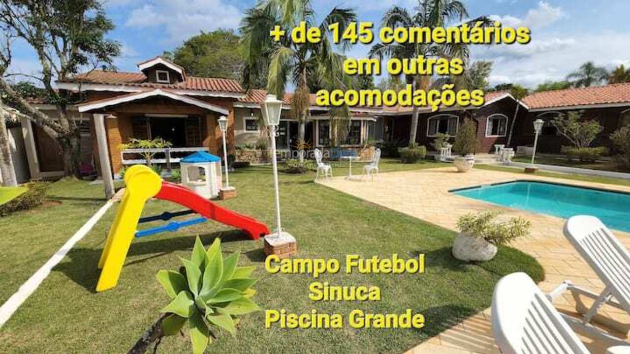 Casa para aluguel de temporada em Mairinque (Condomínio Porta do Sol)