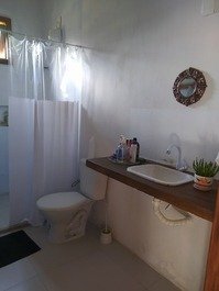Banheiro decor rústico 