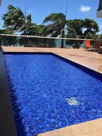 SEASONAL RENTAL APARTMENT FRONT OF THE SEA OF FORTALEZA PANORAMIC VIEW OF THE SEA