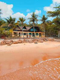 Casa pé na areia na Ilha Grande (lancha opcional)